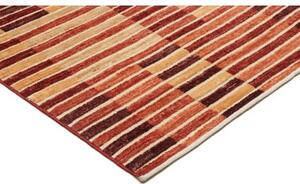 Tappeto Mosaic Geometrico Rosso Mattone Beige 151x202 Cm