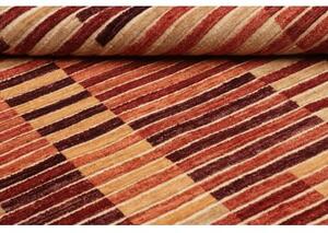 Tappeto Mosaic Geometrico Rosso Mattone Beige 151x202 Cm