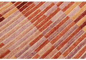 Tappeto Mosaic Geometrico Ruggine Arancio 165x253 Cm