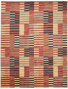 Tappeto Mosaic Geometrico Beige Rosso Mattone 199x255 Cm
