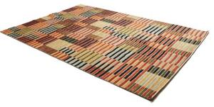Tappeto Mosaic Geometrico Rosso Blu 204x302 Cm