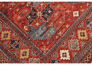 Tappeto Zigler Fine Stilizzato Rosso Blu 195x310 Cm