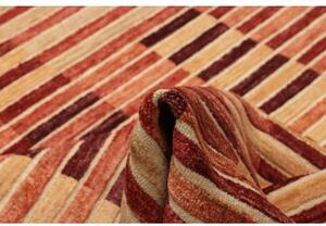 Tappeto Mosaic Geometrico Rosso Mattone Beige 151x202 Cm