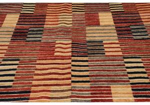 Tappeto Mosaic Geometrico Beige Rosso Mattone 199x255 Cm
