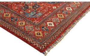 Tappeto Zigler Fine Stilizzato Rosso Blu 195x310 Cm