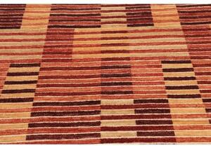 Tappeto Mosaic Geometrico Rosso Mattone Beige 151x202 Cm
