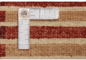 Tappeto Mosaic Geometrico Rosso Mattone Beige 151x202 Cm