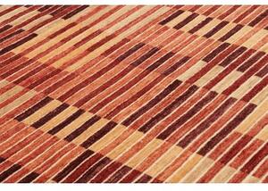 Tappeto Mosaic Geometrico Rosso Mattone Beige 151x202 Cm