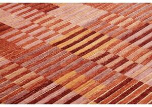 Tappeto Mosaic Geometrico Ruggine Arancio 165x253 Cm