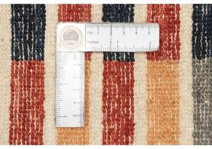 Tappeto Mosaic Geometrico Beige Rosso Mattone 199x255 Cm