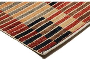 Tappeto Mosaic Geometrico Beige Rosso Mattone 199x255 Cm