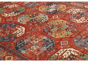 Tappeto Zigler Fine Stilizzato Rosso Blu 195x310 Cm