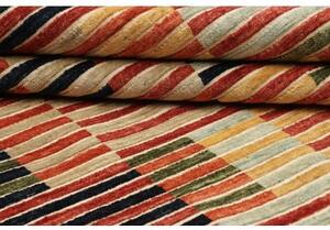 Tappeto Mosaic Geometrico Rosso Blu 204x302 Cm