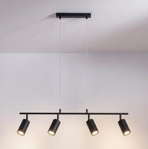Brilagi - Lampadario a sospensione con cavo SELE 4xGU10/30W/230V nero