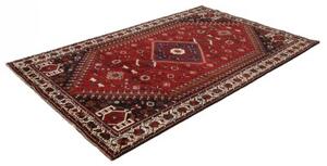 Tappeto Shiraz Stilizzato Rosso Blu Scuro 162x252 Cm