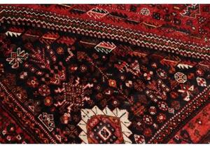 Tappeto Shiraz Stilizzato Rosso Scuro Blu Notte 175x260 Cm