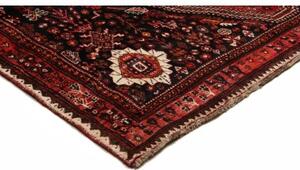 Tappeto Shiraz Stilizzato Rosso Scuro Blu Notte 175x260 Cm