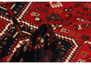 Tappeto Shiraz Stilizzato Rosso Blu Scuro 164x252 Cm