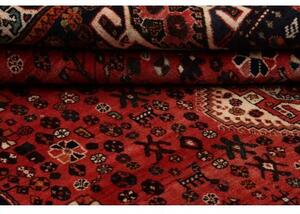 Tappeto Shiraz Fine Stilizzato Rosso Blu Scuro 172x250 Cm