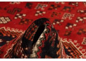 Tappeto Shiraz Stilizzato Rosso Blu Scuro 152x245 Cm
