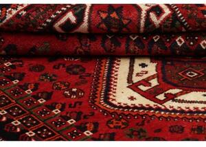 Tappeto Shiraz Stilizzato Rosso Blu Scuro 160x250 Cm