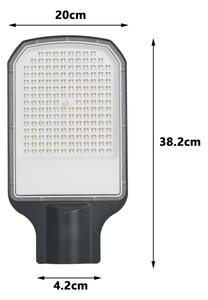 Brilagi - LED Lampione stradale da esterno URBANLIGHT LED/100W/230V antracite IP65