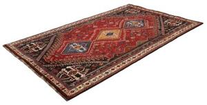 Tappeto Shiraz Fine Stilizzato Rosso Blu 162x218 Cm