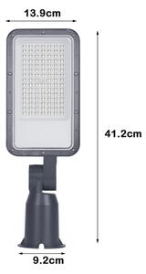 Brilagi - Lampione stradale LED per esterni con snodo. URBANLIGHT LED/50W/230V antracite IP65