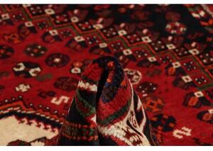 Tappeto Shiraz Stilizzato Rosso Blu Scuro 160x250 Cm