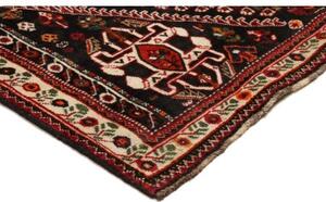 Tappeto Shiraz Fine Stilizzato Rosso Blu 162x218 Cm