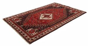 Tappeto Shiraz Stilizzato Rosso Blu Scuro 160x250 Cm