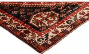 Tappeto Shiraz Stilizzato Rosso Blu Scuro 152x245 Cm
