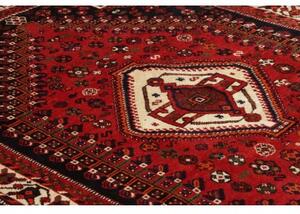 Tappeto Shiraz Stilizzato Rosso Blu Scuro 160x250 Cm