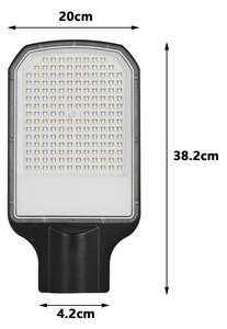 Brilagi - Lampione stradale a LED URBANLIGHT LED/100W/230V, nero, IP65