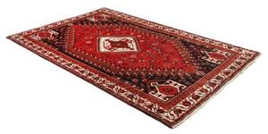Tappeto Shiraz Stilizzato Rosso Blu Scuro 160x250 Cm
