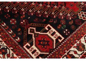 Tappeto Shiraz Stilizzato Rosso Blu Scuro 160x250 Cm