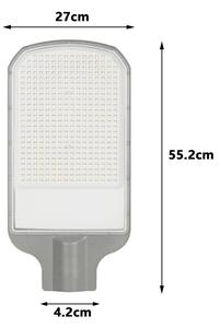 Brilagi - Lampada stradale LED da esterno URBANLIGHT LED/200W/230V grigia IP65