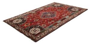 Tappeto Shiraz Fine Stilizzato Rosso Blu Scuro 175x275 Cm