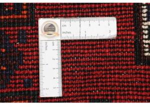 Tappeto Shiraz Stilizzato Rosso Blu Scuro 172x280 Cm