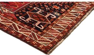 Tappeto Shiraz Stilizzato Rosso Blu Scuro 172x280 Cm