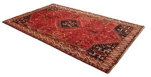 Tappeto Shiraz Stilizzato Rosso Blu Scuro 172x280 Cm