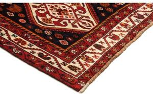 Tappeto Shiraz Geometrico Rosso Blu Scuro 175x290 Cm