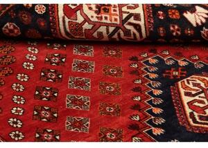 Tappeto Shiraz Geometrico Rosso Blu Scuro 175x290 Cm