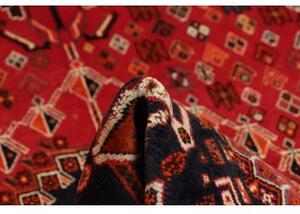 Tappeto Shiraz Stilizzato Rosso Blu Scuro 172x280 Cm