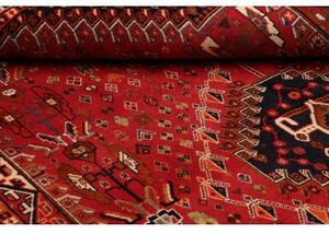 Tappeto Shiraz Stilizzato Rosso Blu Scuro 172x280 Cm