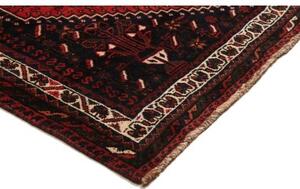 Tappeto Shiraz Stilizzato Rosso Blu Scuro 170x247 Cm