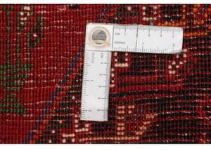 Tappeto Shiraz Fine Stilizzato Rosso Blu Scuro 175x275 Cm