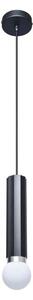 ITALUX PND-33849-1-BK - Lampada a sospensione con cavo MACERA 1xE27/40W/230V nero