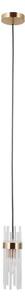 ITALUX PND-40760-1-HBR - Lampadario a sospensione su cavo TARASO 1xE14/40W/230V oro