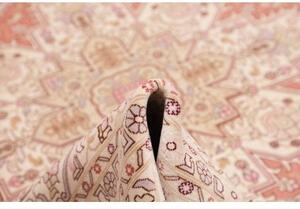 Tappeto Tabriz 50 Raj Stilizzato Rosa Antico Avorio 248x350 Cm